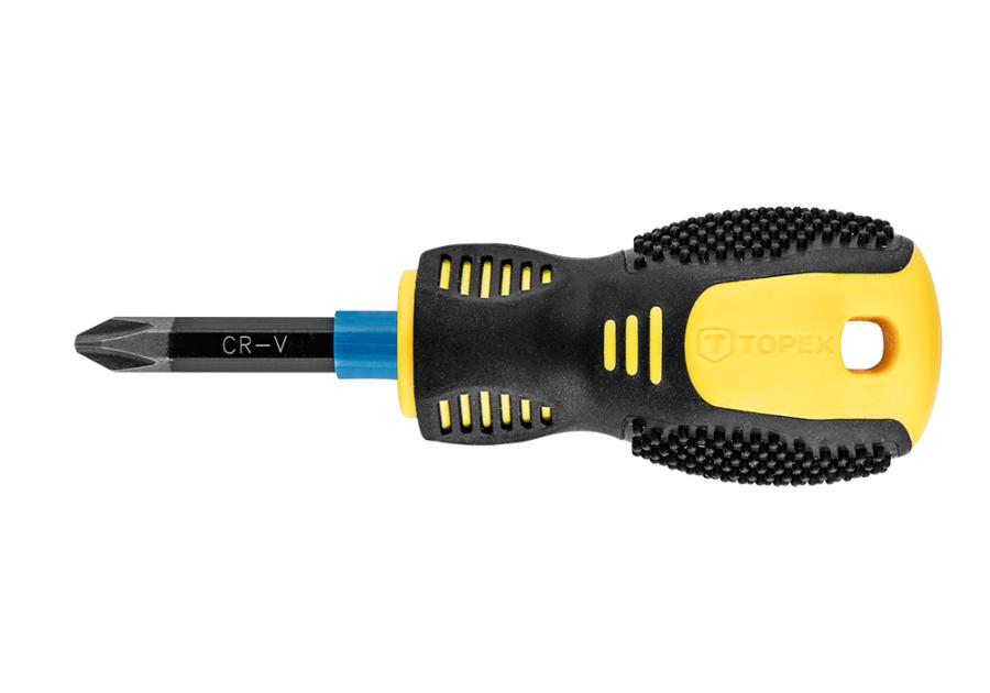 Zdjęcie: Wkrętak krzyżowy PH2 x 38 mm TOPEX