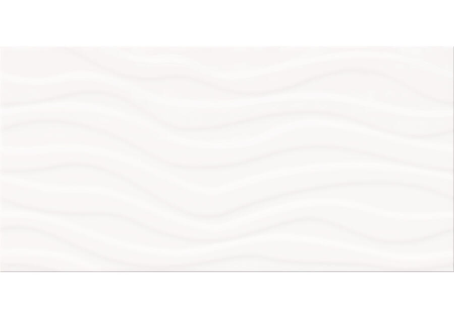 Zdjęcie: Płytka ścienna ps501 white wave glossy structure 29,7x60 cm CERSANIT