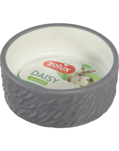 Zdjęcie: Miska ceramiczna dla gryzonia 200 ml szara ZOLUX
