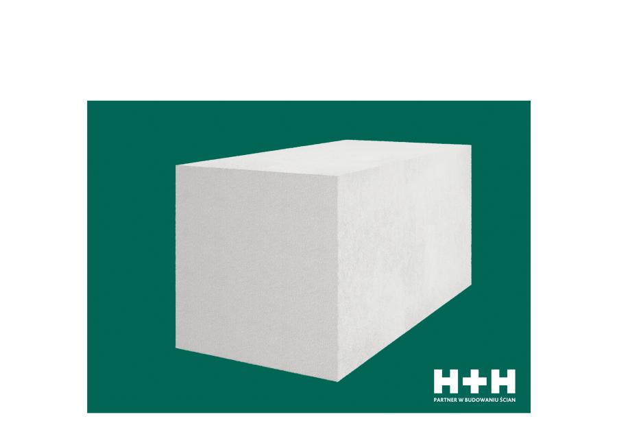 Zdjęcie: Bloczek Gold+ z betonu komórkowego 6,0-700 300x250x625 mm H+H