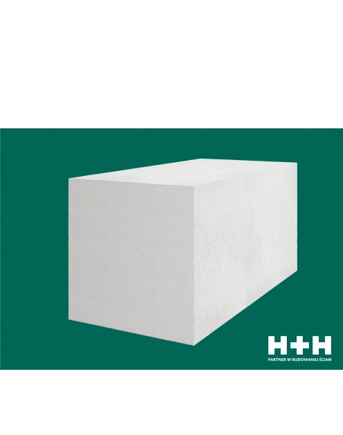 Zdjęcie: Bloczek Gold+ z betonu komórkowego 6,0-700 300x250x625 mm H+H