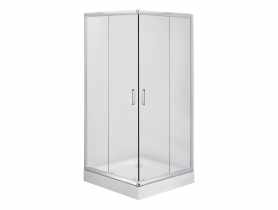 Kabina prysznicowa kwadratowa 90 cm Funkia chrom DEANTE
