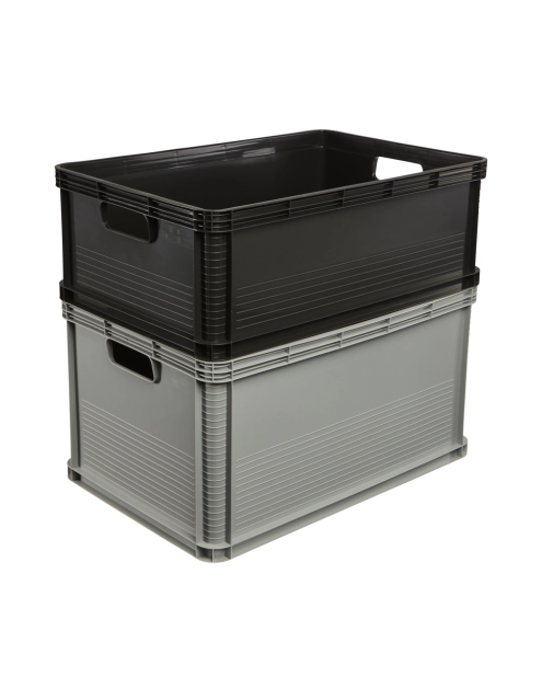 Zdjęcie: Pojemnik Robusto 64 L jasnopopielaty KEEEPER