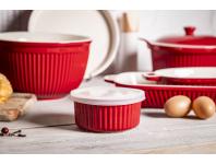 Zdjęcie: Ramekin ceramiczny Red Chilli 12,5x6 cm - 370 ml z pokrywką ALTOMDESIGN