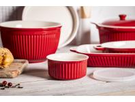 Zdjęcie: Ramekin ceramiczny Red Chilli 12,5x6 cm - 370 ml z pokrywką ALTOMDESIGN