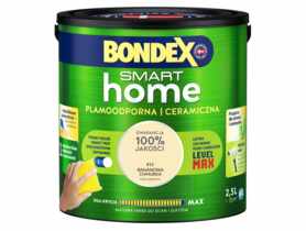 Farba plamoodporna bananowa chmurka 2,5 L BONDEX SMART HOME
