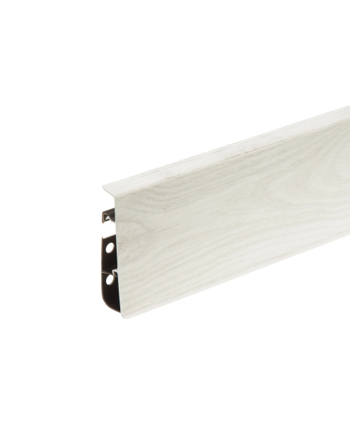 Zdjęcie: Listwa przypodłogowa PVC Hi Line Prestige 2,2x7,5 cm 2,50 m Dąb Aspen Mat CEZAR