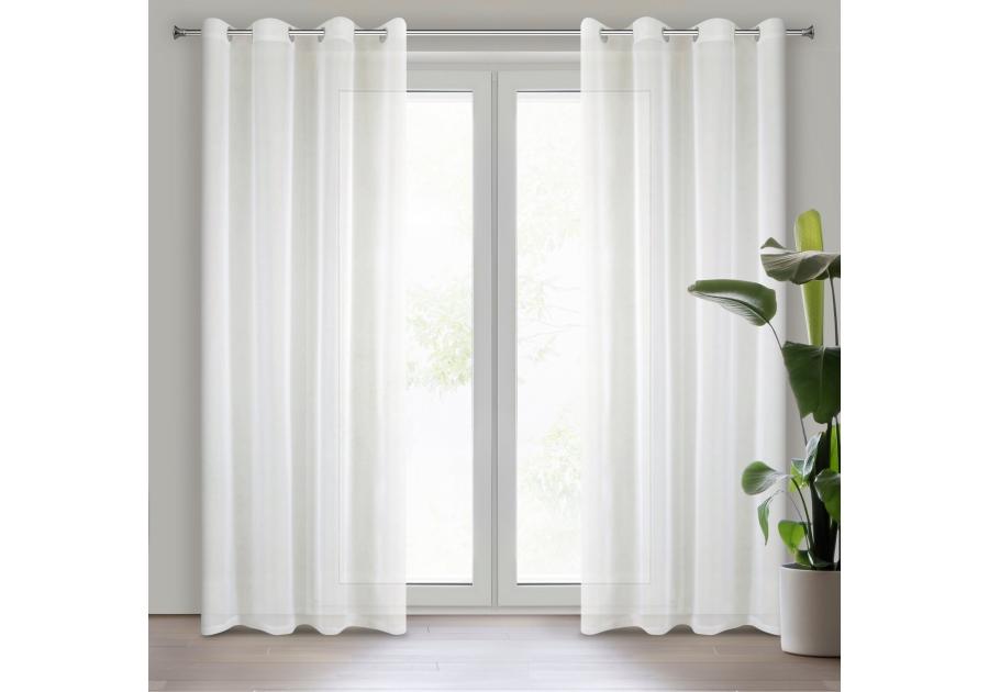 Zdjęcie: Firana gotowa Lucy 140x250 cm kremowy EUROFIRANY