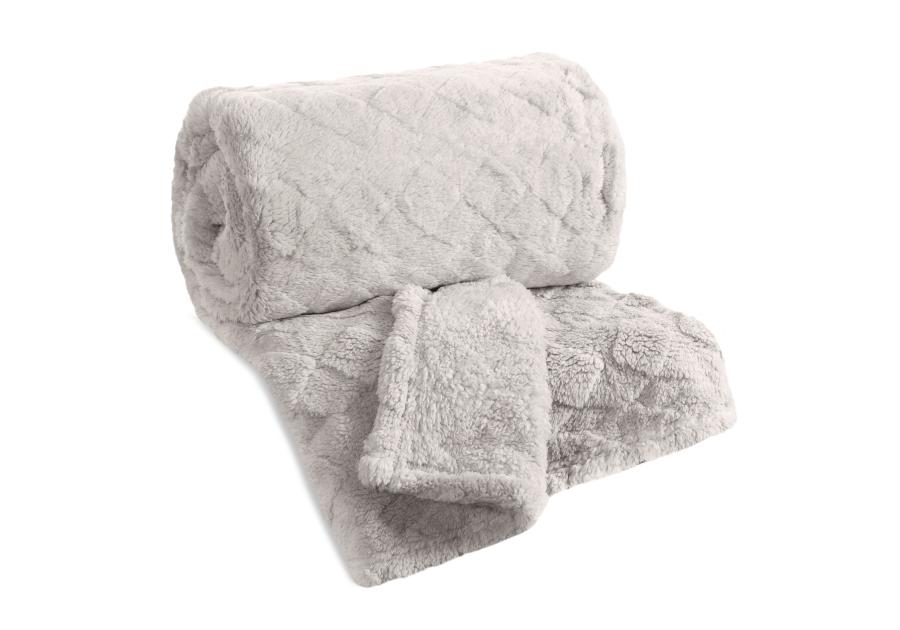 Zdjęcie: Koc Nancy 150x200 cm srebrny EUROFIRANY