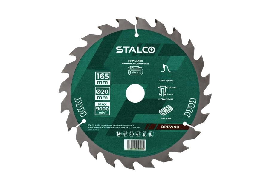Zdjęcie: Piła tarczowa do drewna 165x20 mm S-34117 STALCO
