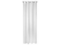 Zdjęcie: Zasłona Aggie 140x250 cm biała na przelotkach EUROFIRANY
