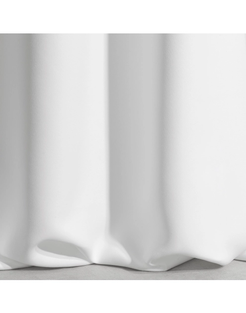 Zdjęcie: Zasłona Aggie 140x250 cm biała na przelotkach EUROFIRANY
