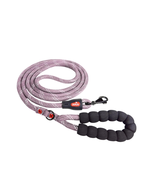 Zdjęcie: Smycz sznurowa dla psa 3 m x 13 mm różowa ZOLUX
