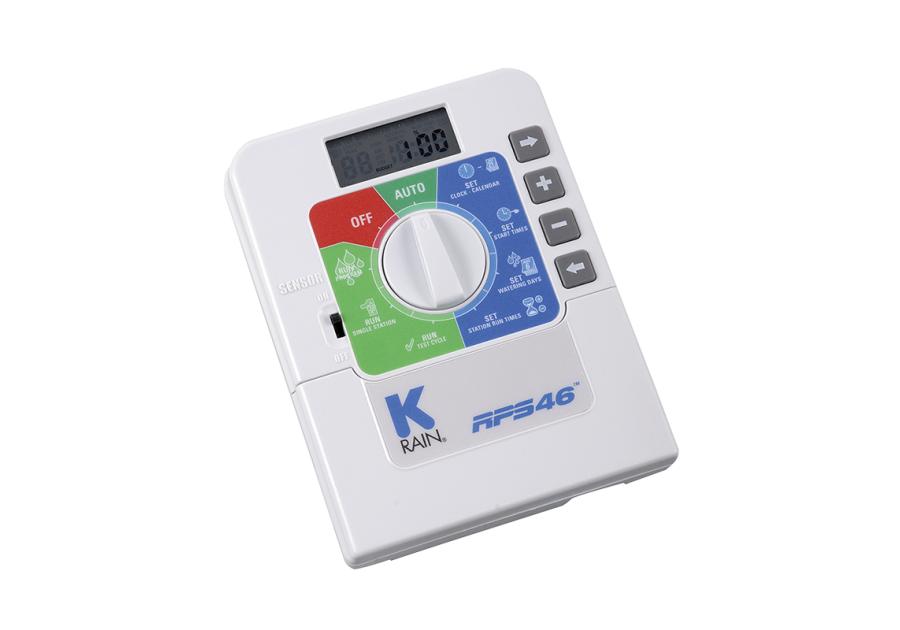 Zdjęcie: Sterownik nawadniania RPS46 MINI 4 sekcje 24VAC wew. K-rain GREENMILL AQUASYSTEM