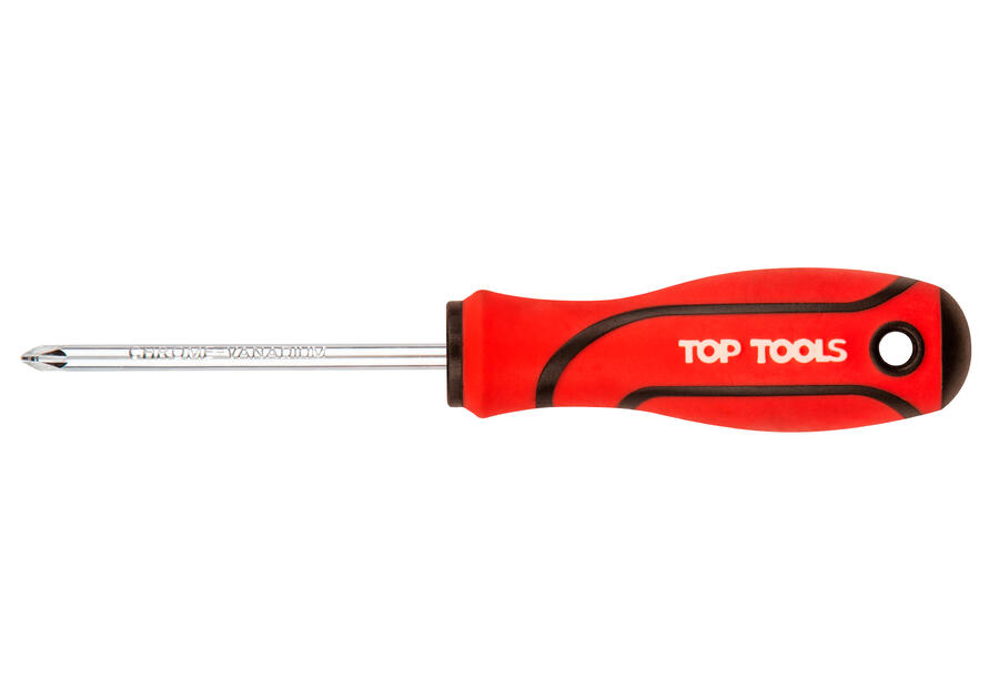 Zdjęcie: Wkrętak krzyżowy PH1 x 75 mm TOP TOOLS