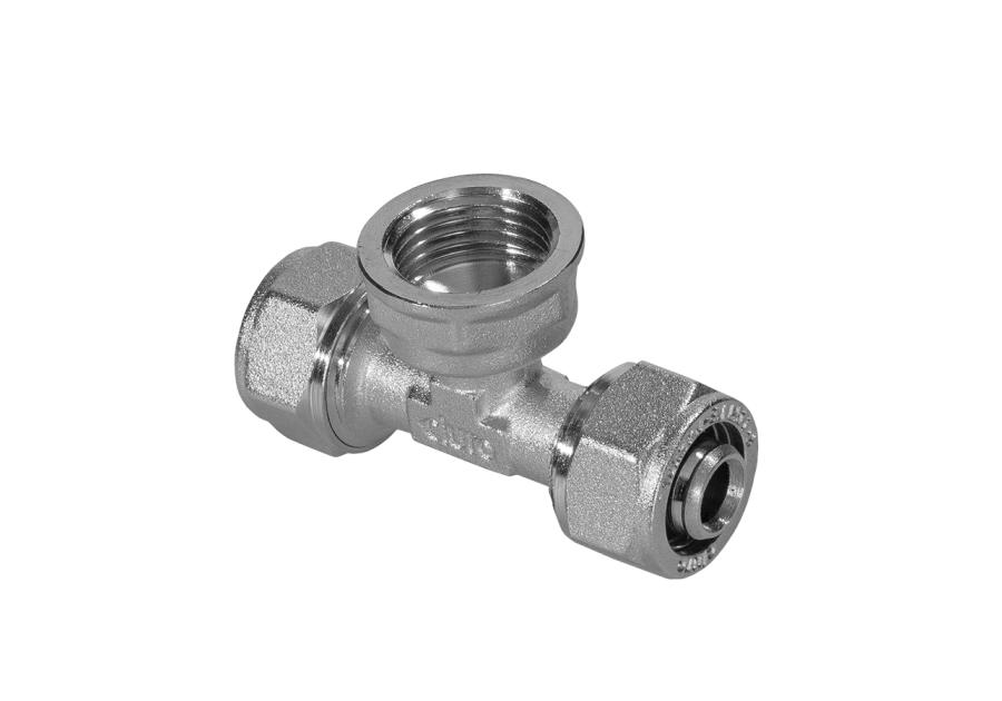 Zdjęcie: Złączka skręcana trójnik nakrętny 20x3/4" gw DURO SYSTEM