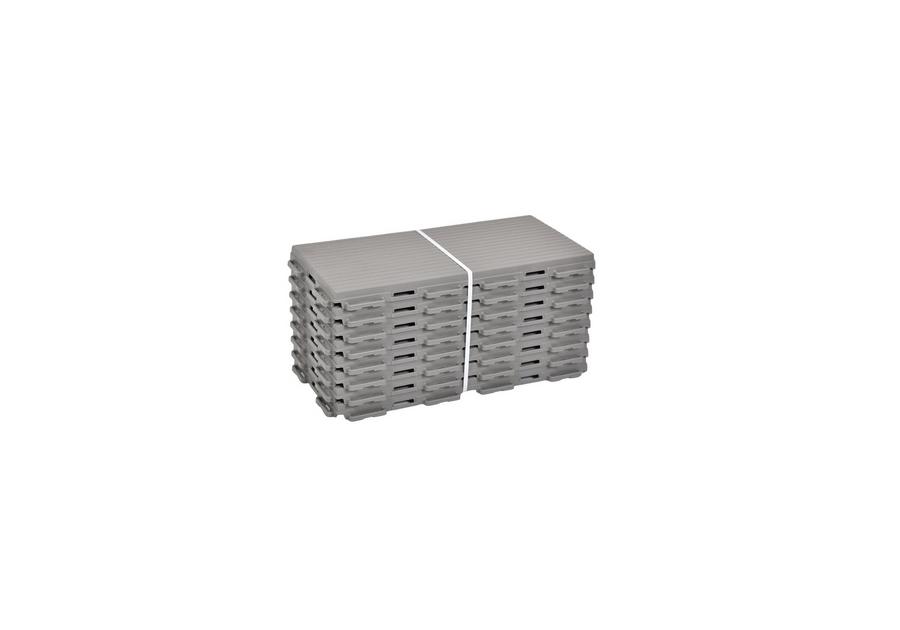 Zdjęcie: Deska tarasowa 30x15x1,8 cm szary - 8 szt. OŁER