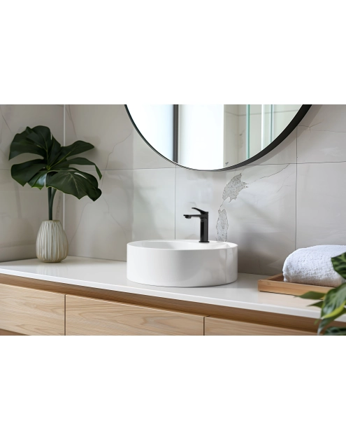 Zdjęcie: Bateria umywalkowa Alonia czarny połysk INVENA