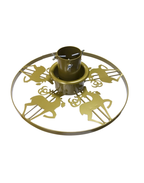 Zdjęcie: Stojak pod choinkę Renifer złoty SŁAWEX