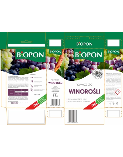 Zdjęcie: Nawóz do winorośli 1 kg BOPON