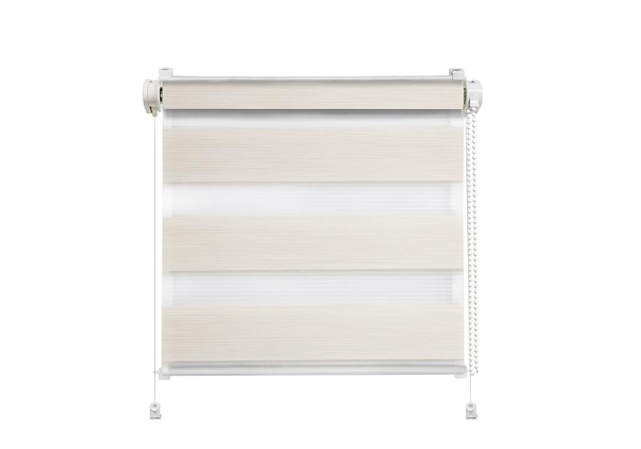 Zdjęcie: Roleta mini dzień i noc Click Naturale 80,5x140 cm beż MARDOM