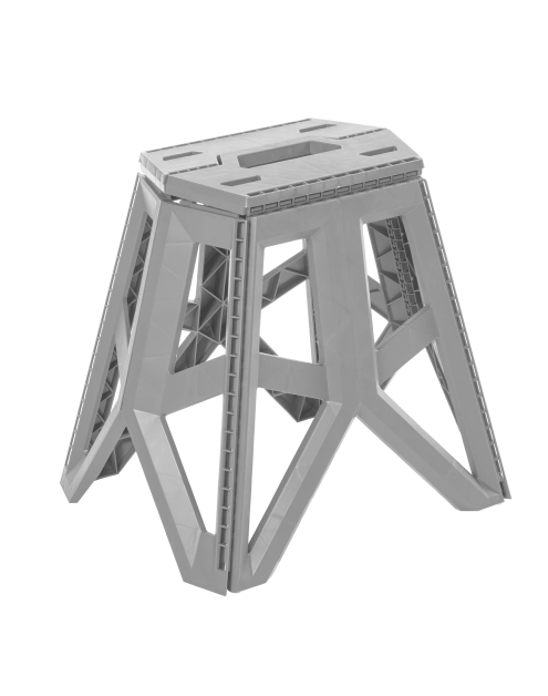 Zdjęcie: Krzesło turystyczne składane Tom szary KEEEPER