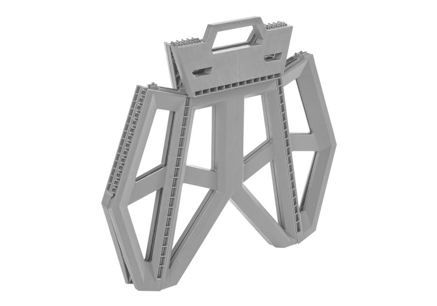 Zdjęcie: Krzesło turystyczne składane Tom szary KEEEPER