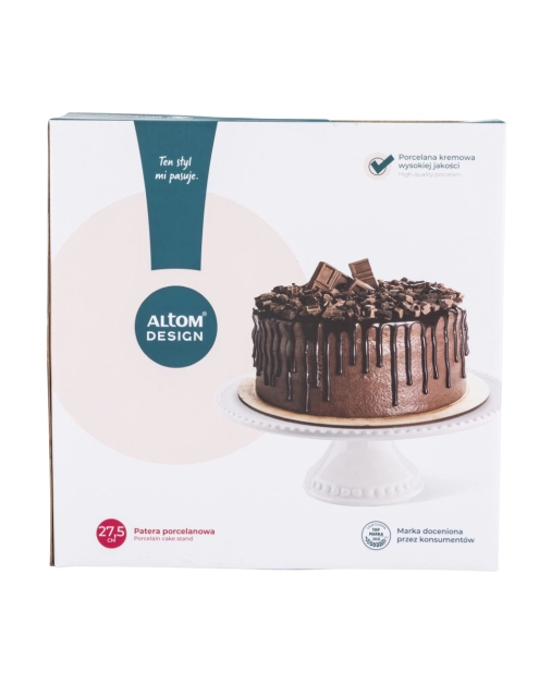 Zdjęcie: Patera do tortu 27,5x9,7 cm New Regular ALTOMDESIGN
