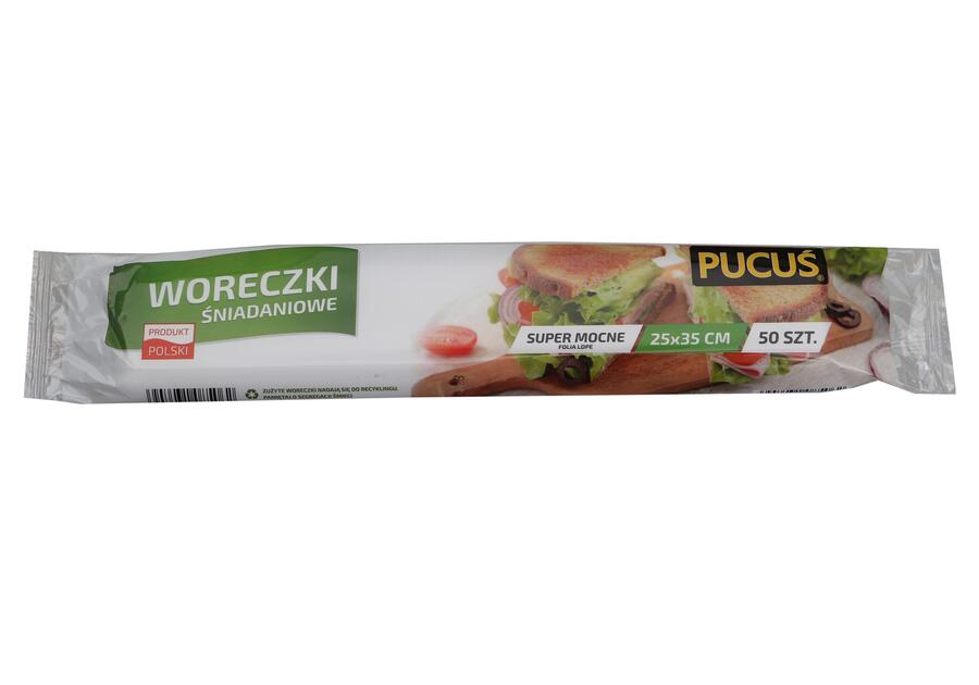 Zdjęcie: Woreczki śniadaniowe LDP 25x35 cm - 50 szt. średnie PUCUŚ