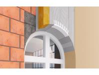 Zdjęcie: Kątownik łukowy z siatką BP10S L300 20 cm BELLA PLAST