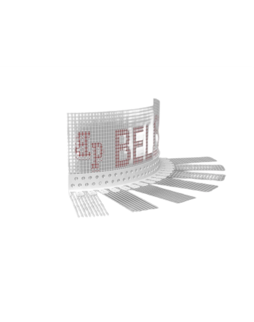 Zdjęcie: Kątownik łukowy z siatką BP10S L300 20 cm BELLA PLAST