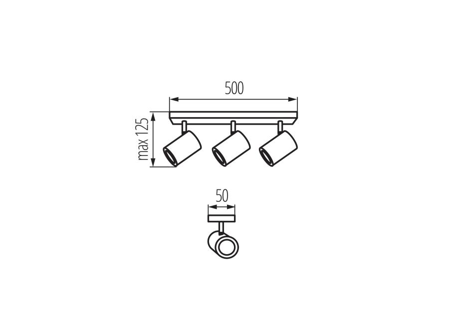 Zdjęcie: Oprawa oświetleniowa KB Dolg EL-3I E27 KINGBERRY