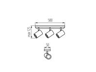 Zdjęcie: Oprawa oświetleniowa KB Dolg EL-3I E27 KINGBERRY