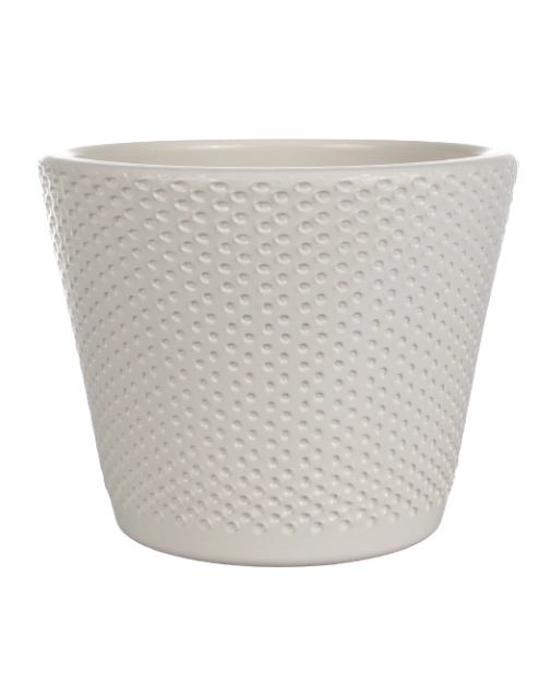 Zdjęcie: Osłonka doniczkowa 213 - 13 cm kremowa CERMAX
