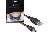 Zdjęcie: Kabel USB - MINI USB 1,8 m LB0017 LIBOX