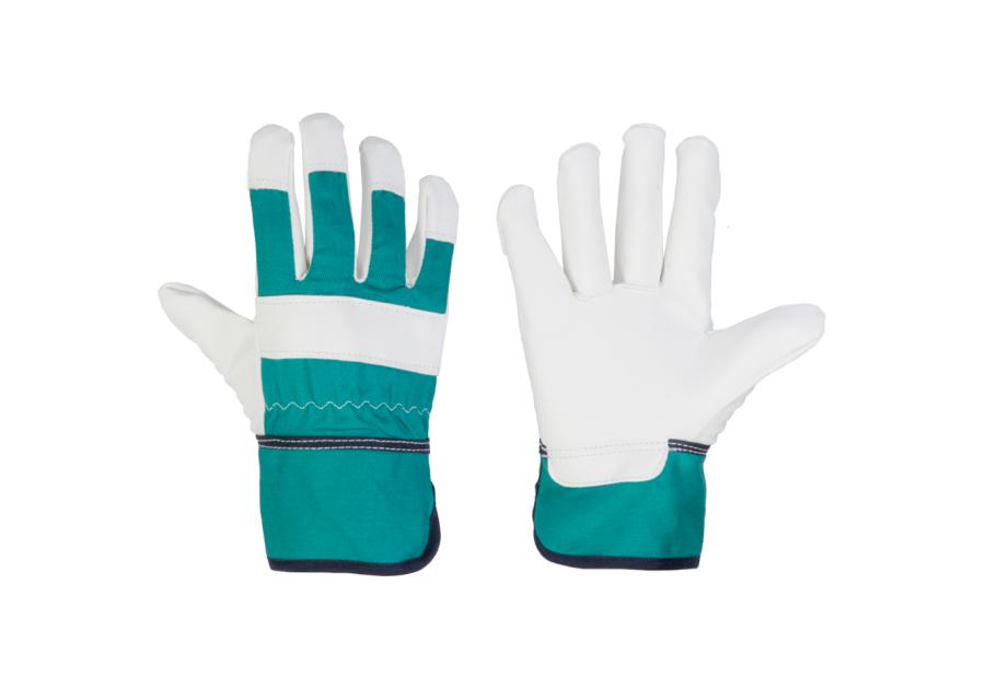 Zdjęcie: Rękawice ochronne Iron Bull Mini ze sztucznej skóry oraz tkaniny bawełnianej BRADAS