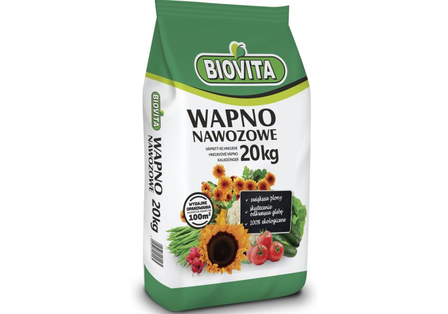 Zdjęcie: Wapno nawozowe 20 kg BIOVITA
