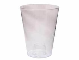 Doniczka osłonka bezbarwna 12 cm DOMEX