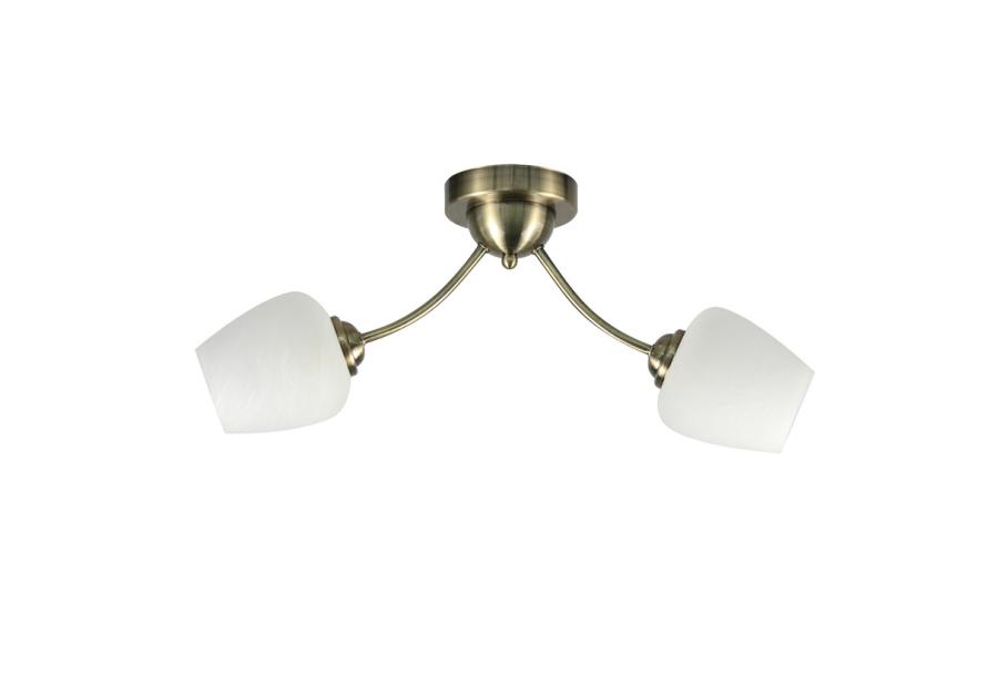 Zdjęcie: Lampa sufitowa Zina 2X40 W E27 biały patynowy CANDELLUX