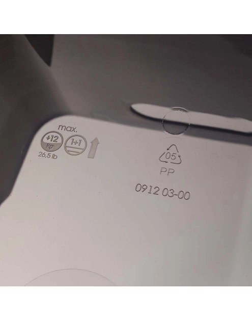 Zdjęcie: Pojemnik lifestyle-box 20 L lotta crystal grey transparent KEEEPER