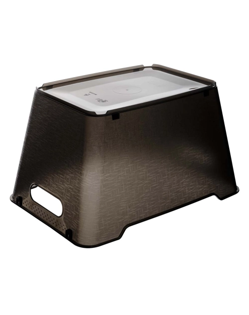 Zdjęcie: Pojemnik lifestyle-box 20 L lotta crystal grey transparent KEEEPER