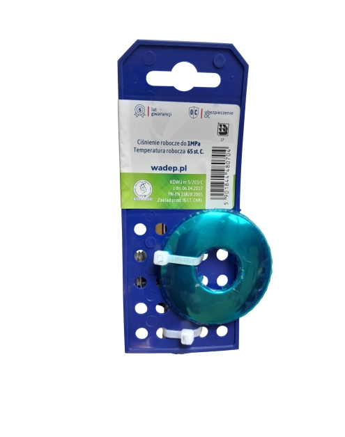 Zdjęcie: Zawór kątowy kulowy z głowicą ceramiczną kwadratowy - 1/2"x3/4" WADEP