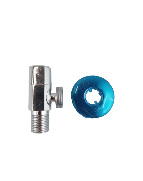 Zdjęcie: Zawór kątowy kulowy z głowicą ceramiczną kwadratowy - 1/2"x3/4" WADEP