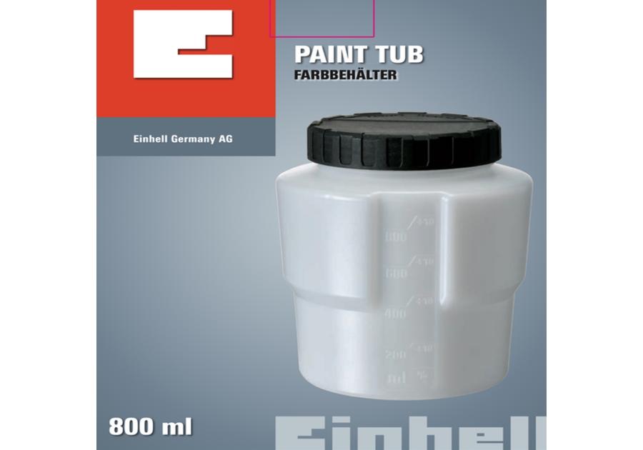 Zdjęcie: Pojemnik 800 ml do farb Spray SYS 4260001 EINHELL