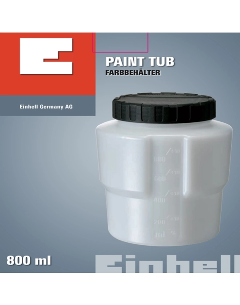 Zdjęcie: Pojemnik 800 ml do farb Spray SYS 4260001 EINHELL