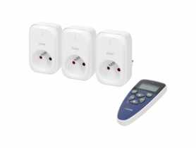 Zestaw 3 gniazd 2P+Z sterowanie bezprzewodowe pilotem ORNO