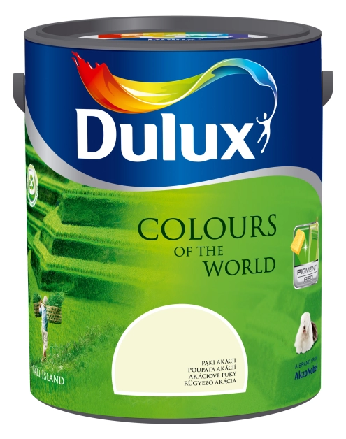 Zdjęcie: Farba do wnętrz Kolory Świata 5 L pąki akacji DULUX