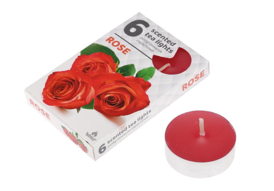 Zdjęcie: Podgrzewacz zapachowy 6 sztuk 97779 Róża RAVI