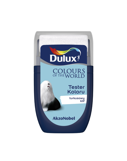 Zdjęcie: Tester farby Kolory Świata 0,03 L turkusowy klif DULUX