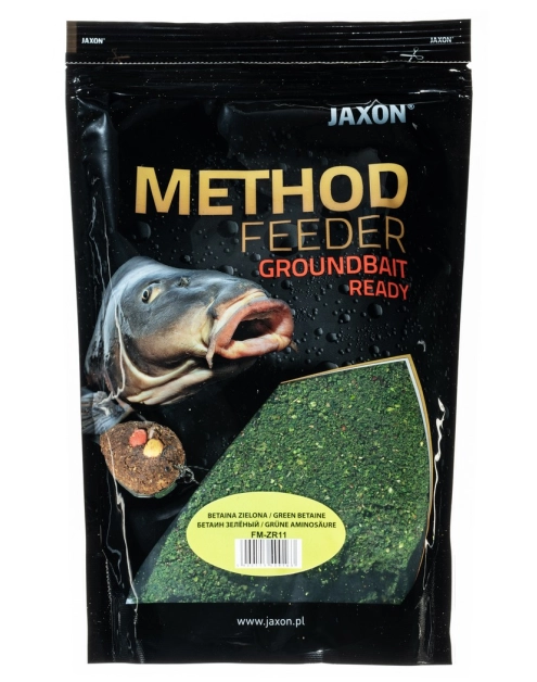 Zdjęcie: Zanęta method feeder ready 750 g betaina zielona JAXON